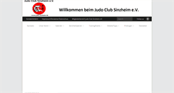 Desktop Screenshot of judo-sinzheim.de